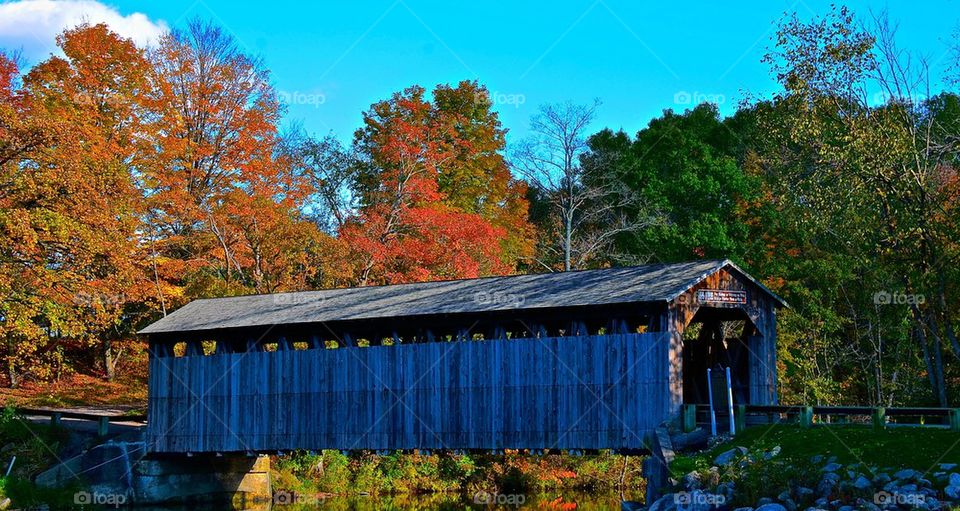 Fall Covered Bridge