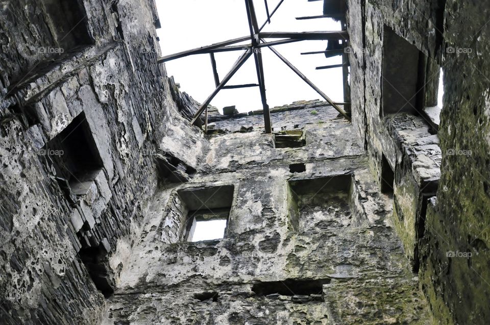 Historic ruins in Ireland 