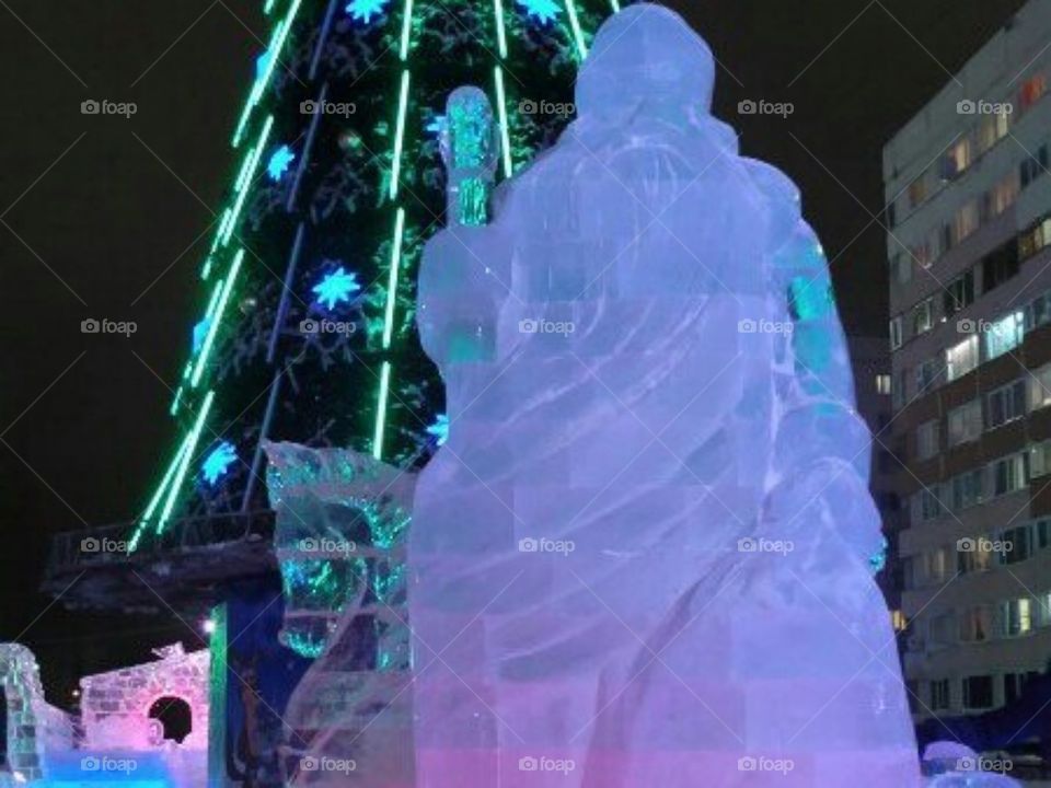 Ледяные скульптуры