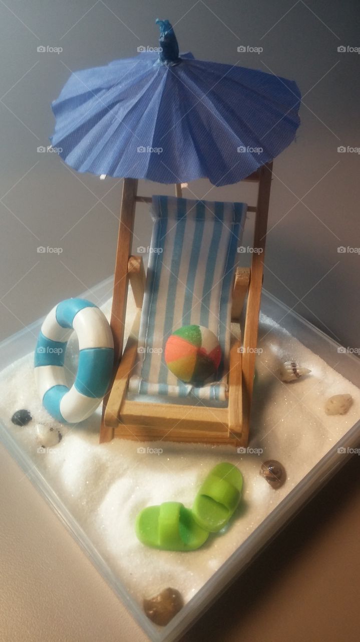 Summer Zen Garden. office toy