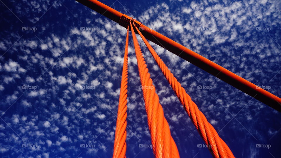 No Person, Rope, Sky, Outdoors, Hanging