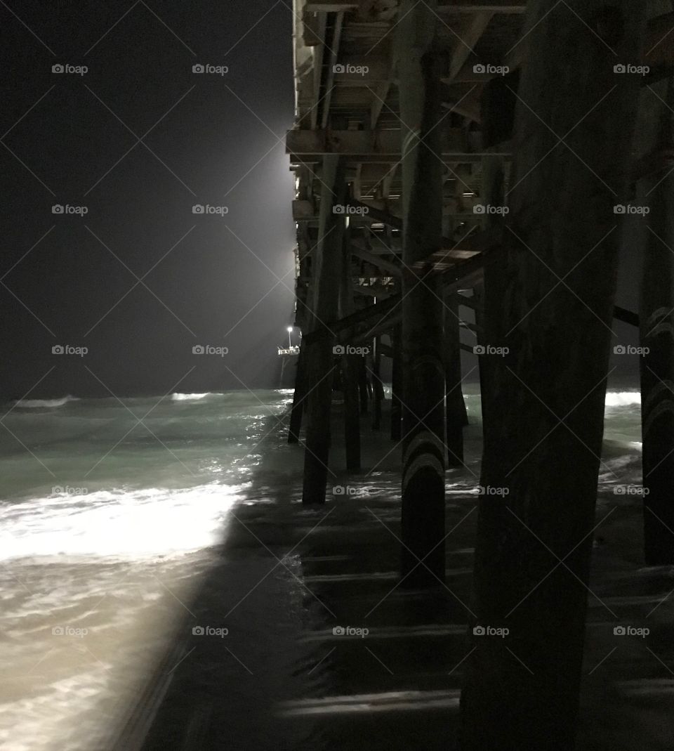 Jolly Roger pier Topsail Island NC