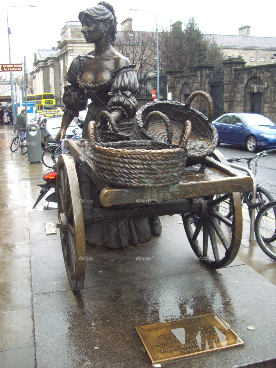 dublin ireland streets dublin wheel barrow by jpt4u
