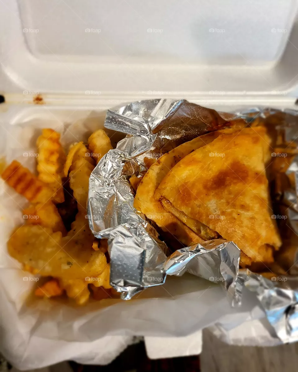 Chicken quesadillas