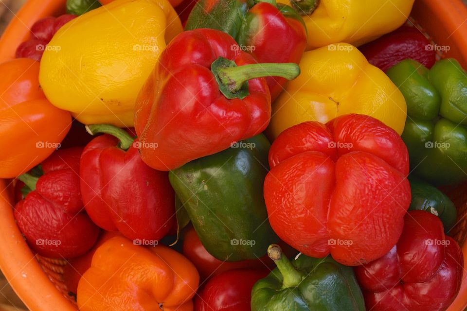 High angle view of bell paper