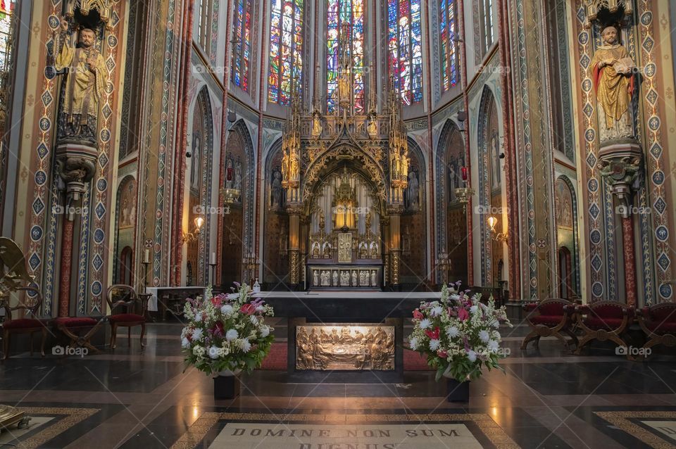 De Krijtberg Church At Amsterdam The Netherlands 21-6-2022