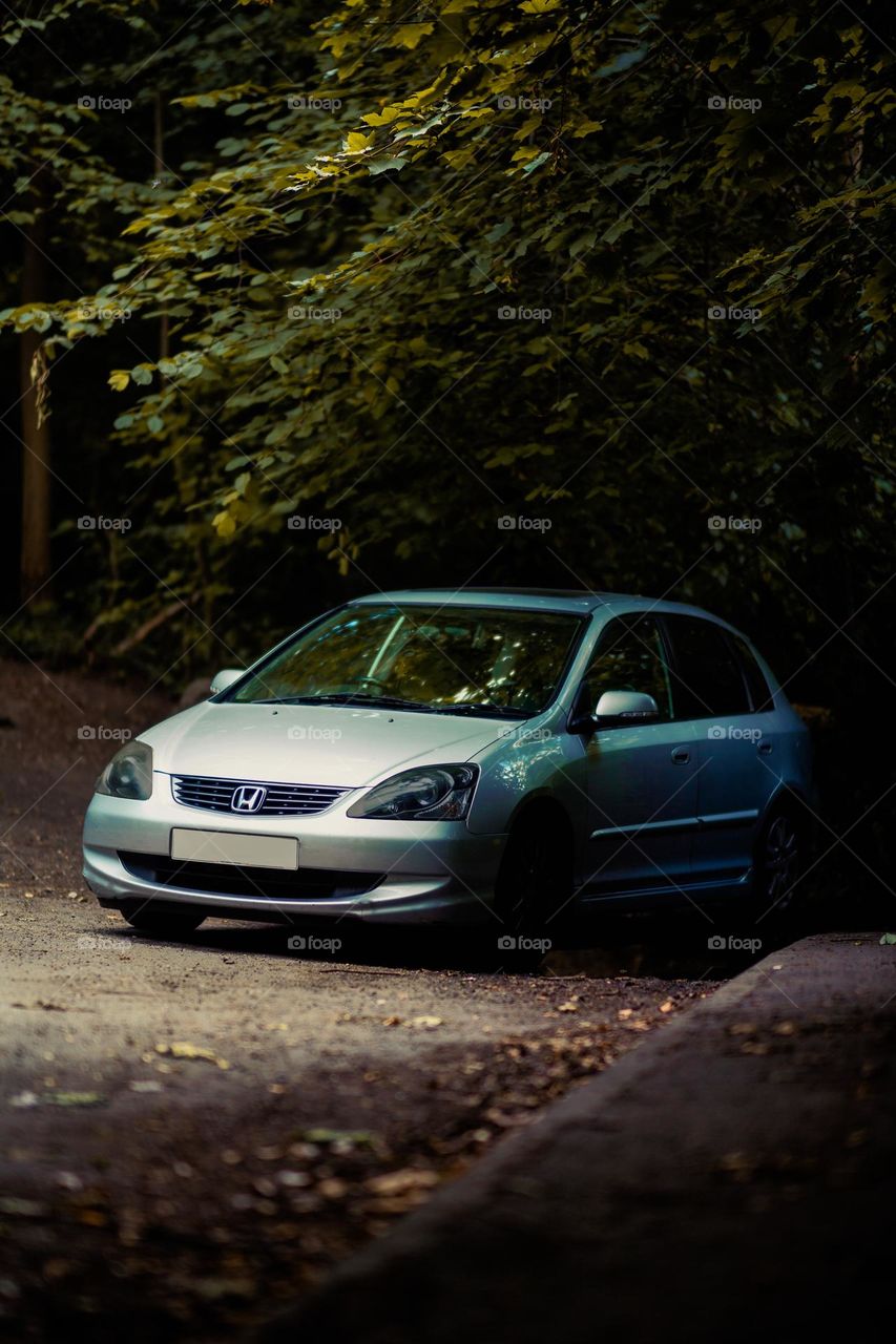 05 Silver Honda Civic - UK 