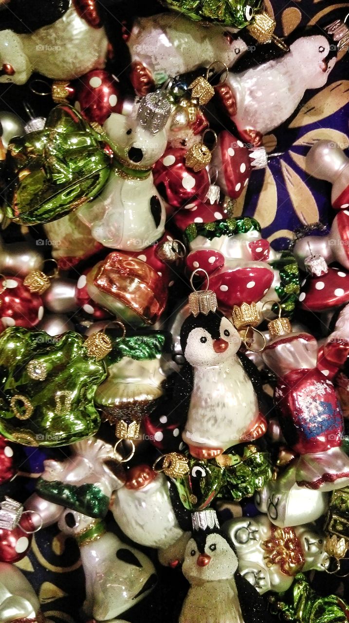 Christmas baubles