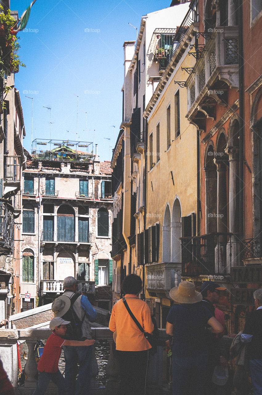 The old town in Venice