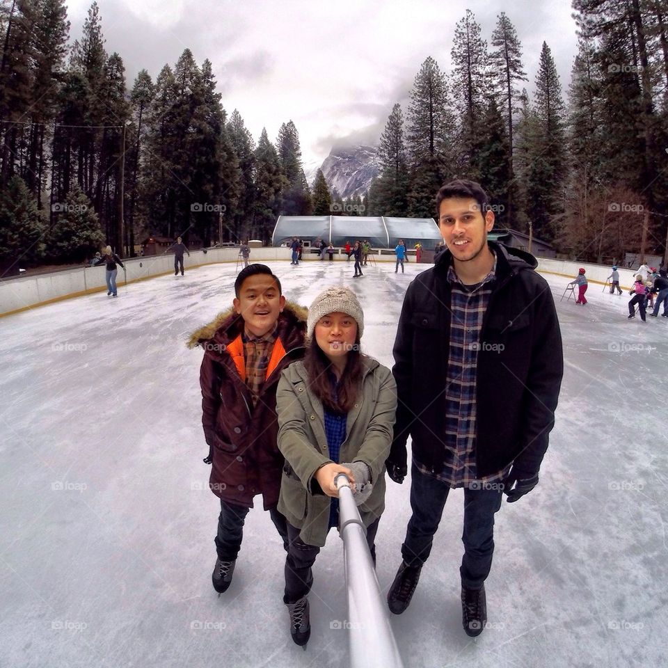 First Time Ice Skating