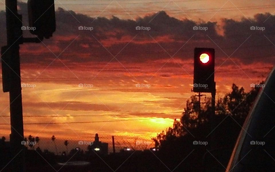 Santa Monica sunset