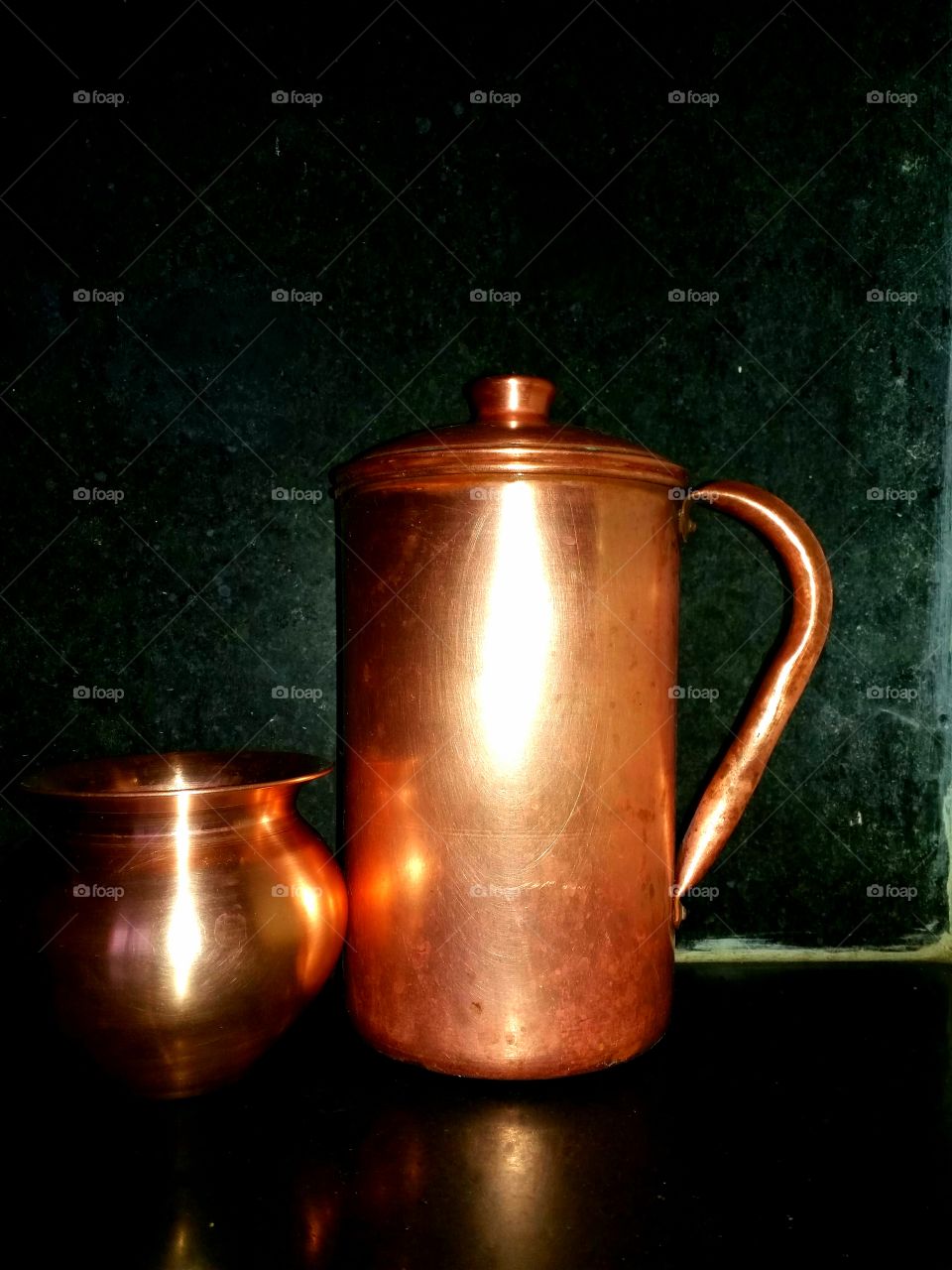 copper jug