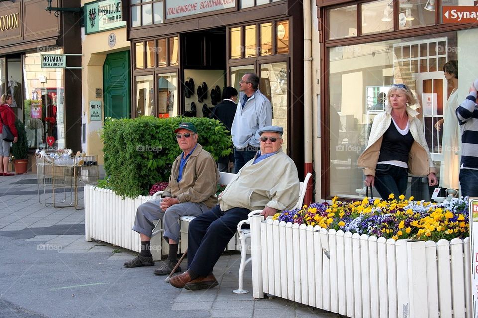 People, Street, Shopping, Man, City