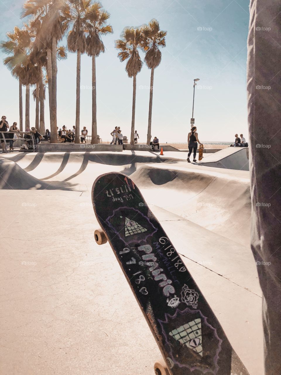 Los Angeles Venice Beach Skateboarding