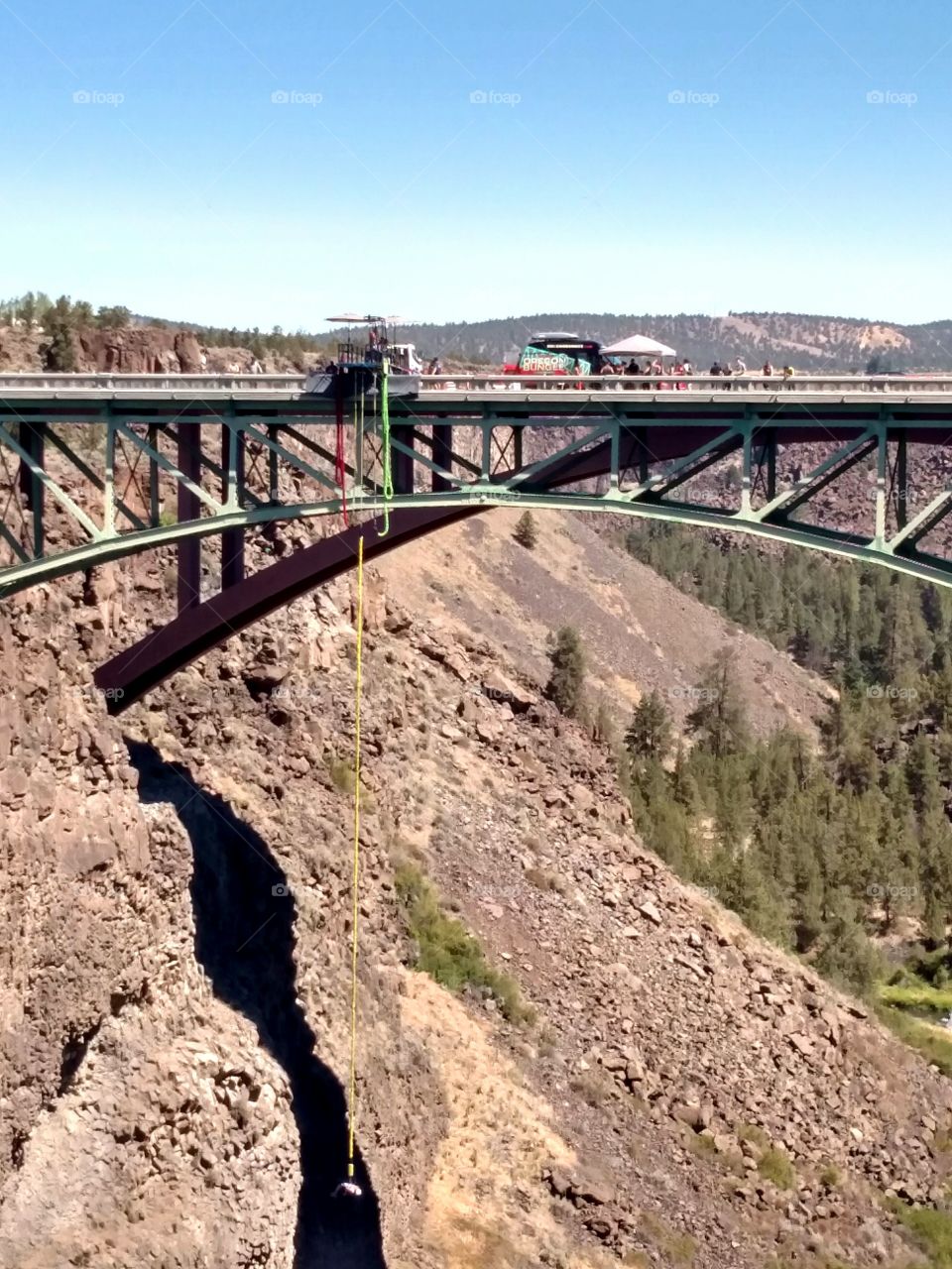 Smith Rocks Oregon Bungee Jumping