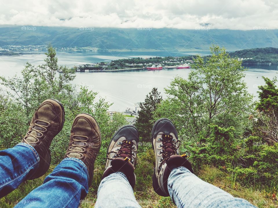 Feet view 