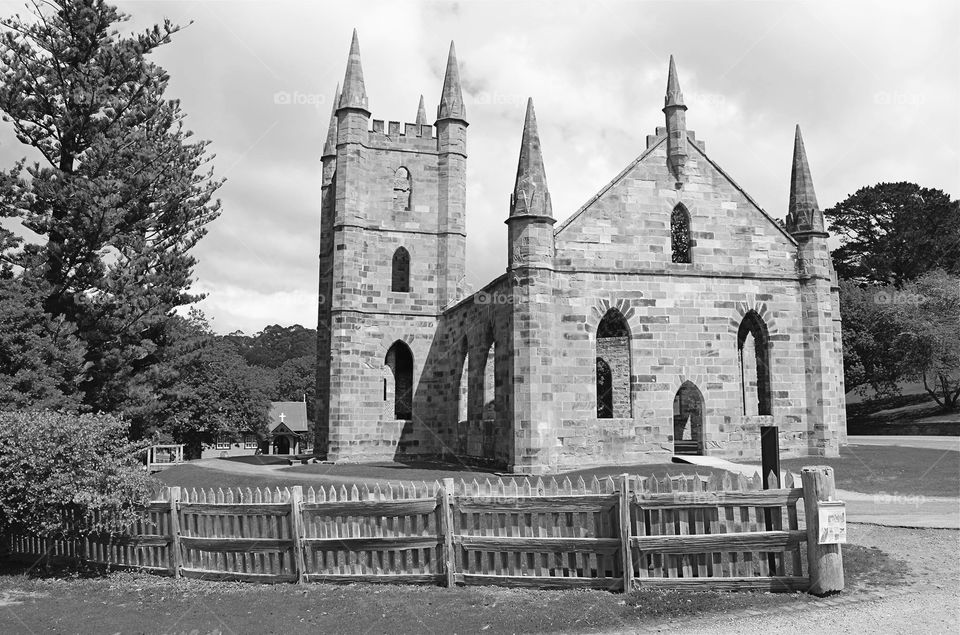 Church at Port Arthur, Tasmania 