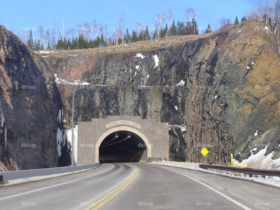 Silver Creek Cliff Tunnel