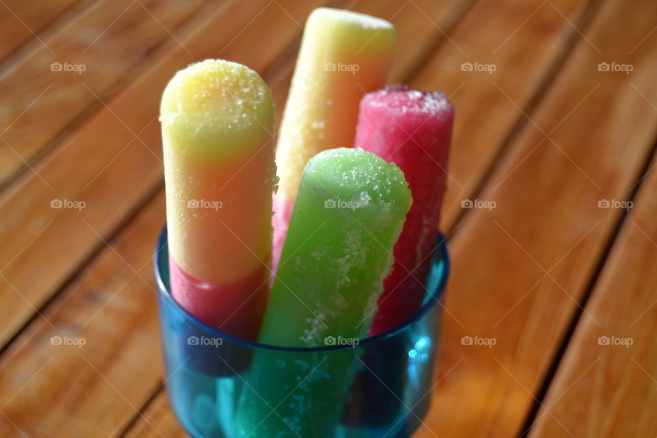 ice cream popsicle