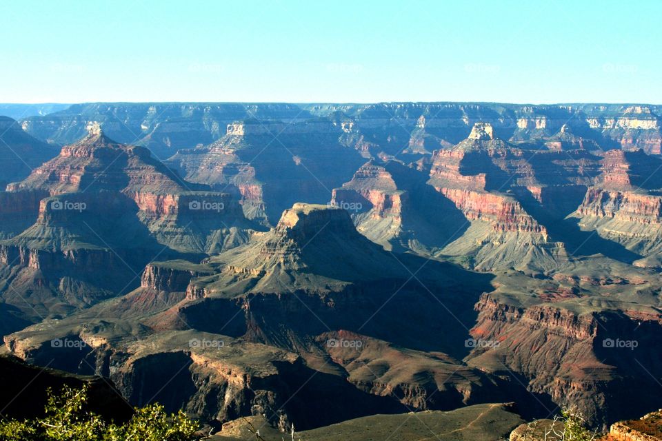 Scenic view of grand canyon