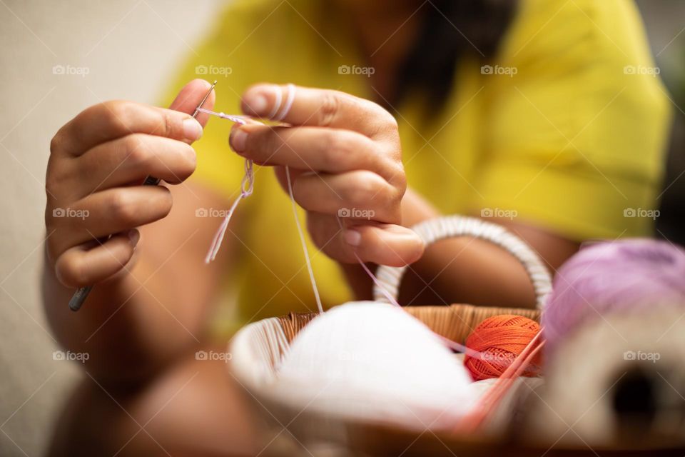 Crocheting