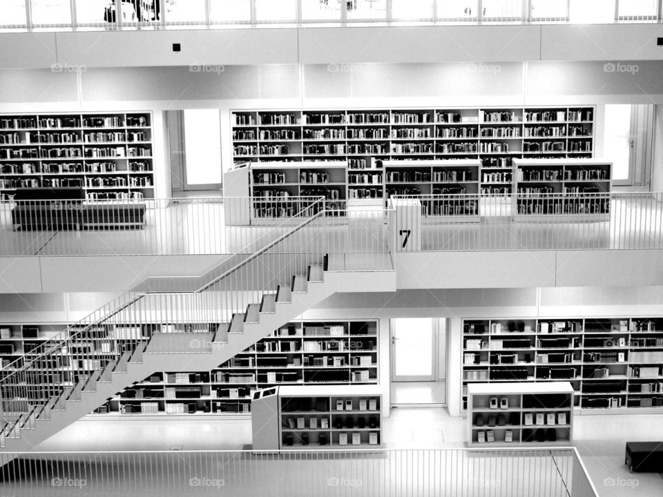 public library in Stuttgart, Germany