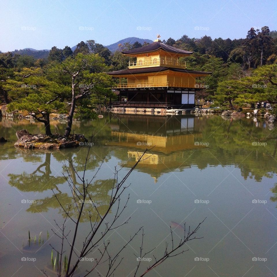 Golden pavilion
