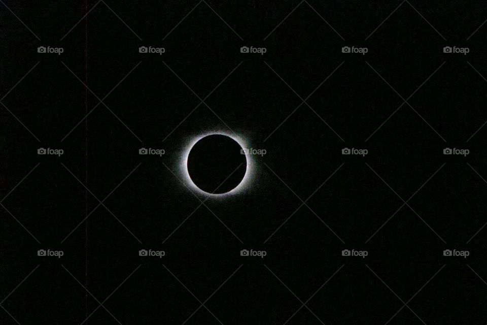 Totality Ring Eclipse 2017 North Carolina