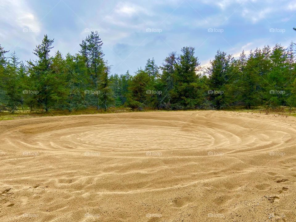 Forest Sand Circles