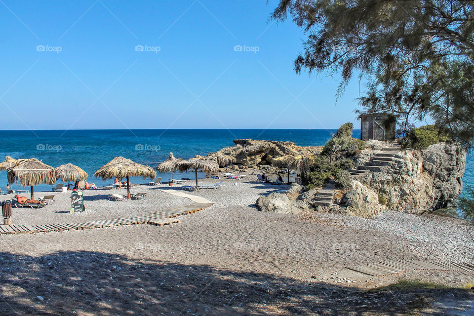 Kiotari beach, greece