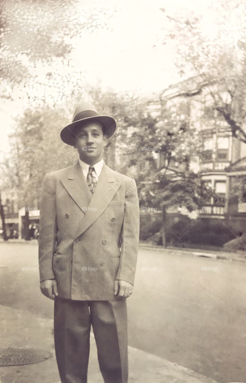 Man on the street - 1930’s