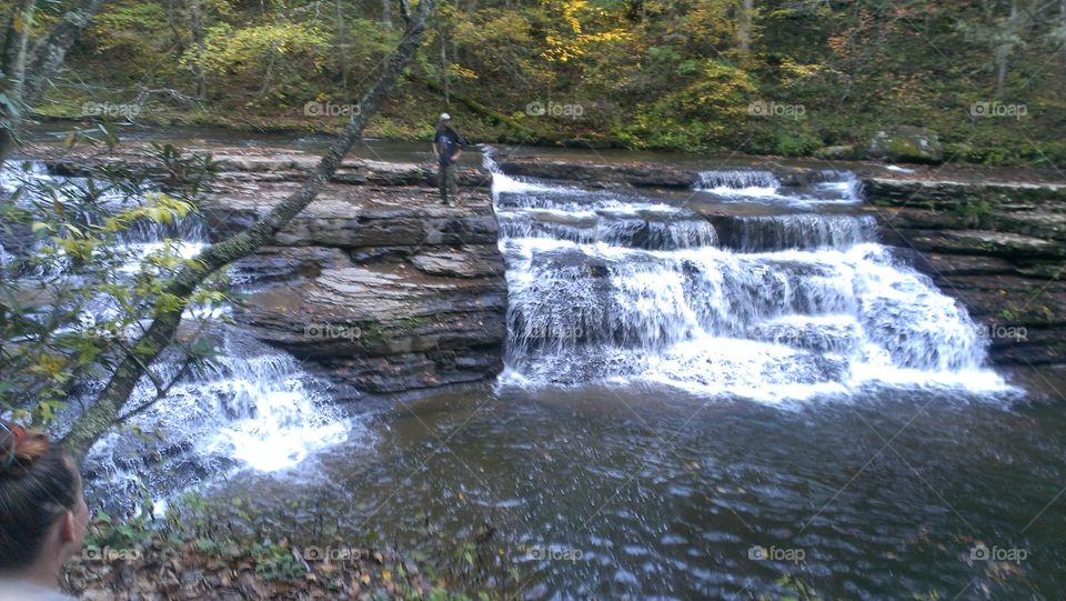 Water, Waterfall, River, Stream, Landscape