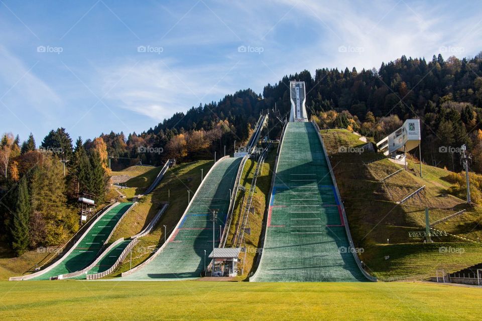 Olympic ski jump 