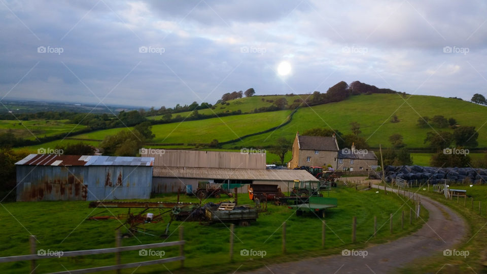 countryside of Bath