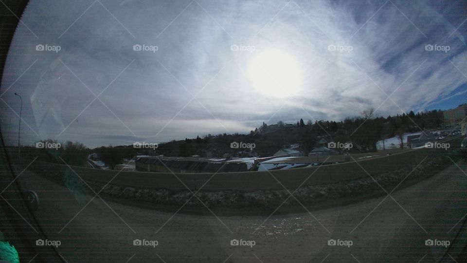 Landscape, Road, Tree, Winter, Snow