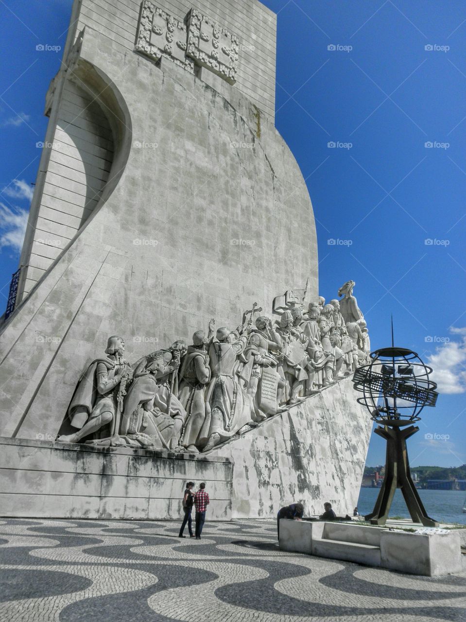 Padrão dos Descubrimentos. Monument to the Discoveries, Lisbon, Portugal