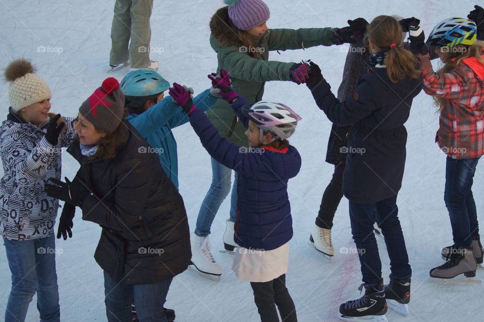 Outdoor Ice Rink.Küssnacht,Zürich