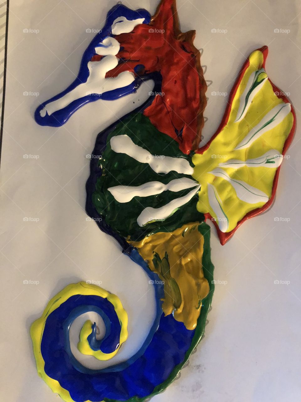 Acrylic colour paint 