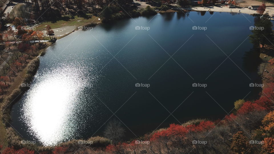 Above Horseshoe Lake in the Fall