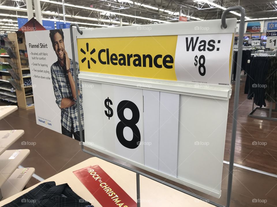 Walmart. Always “rolling back” prices. 