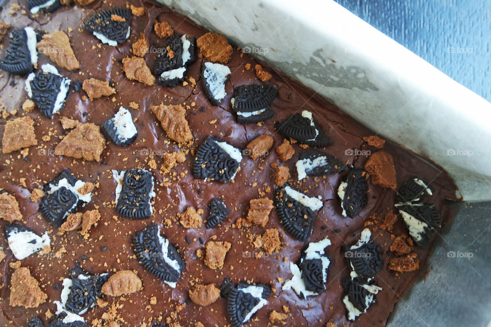 Oreo brownies 
