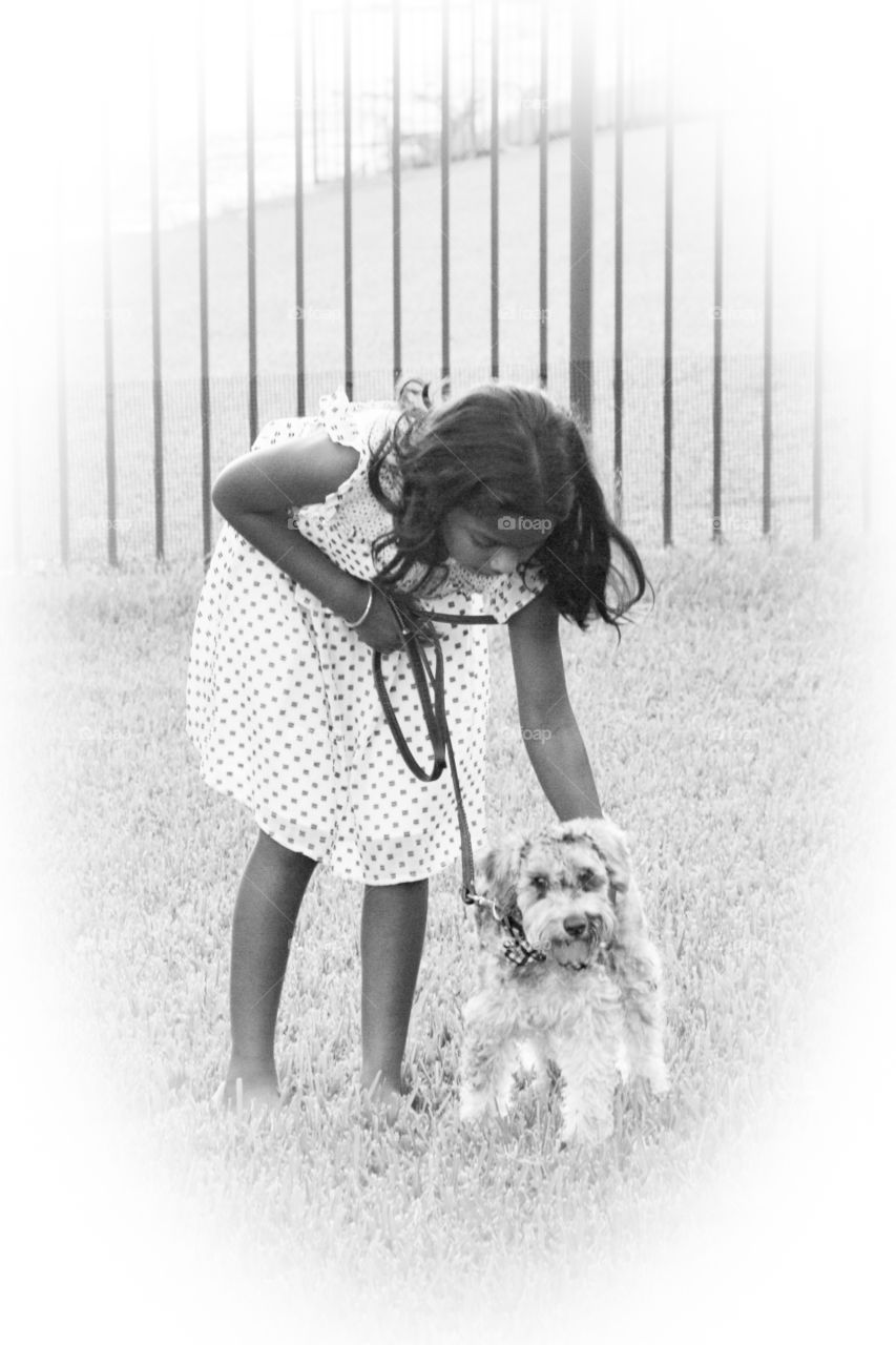 A Girl and her Pup