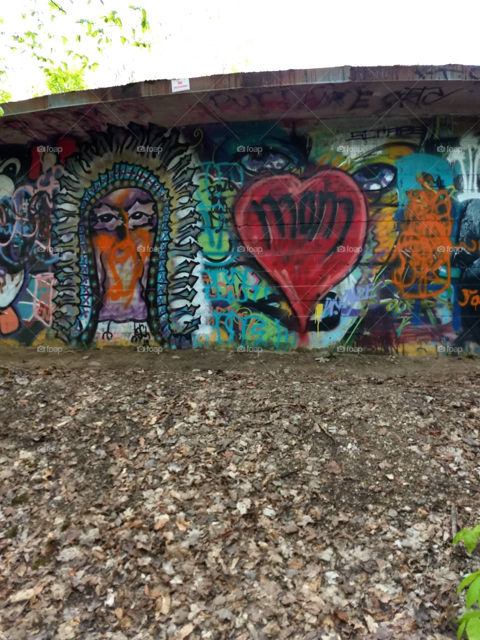 Wall Art on a Trail