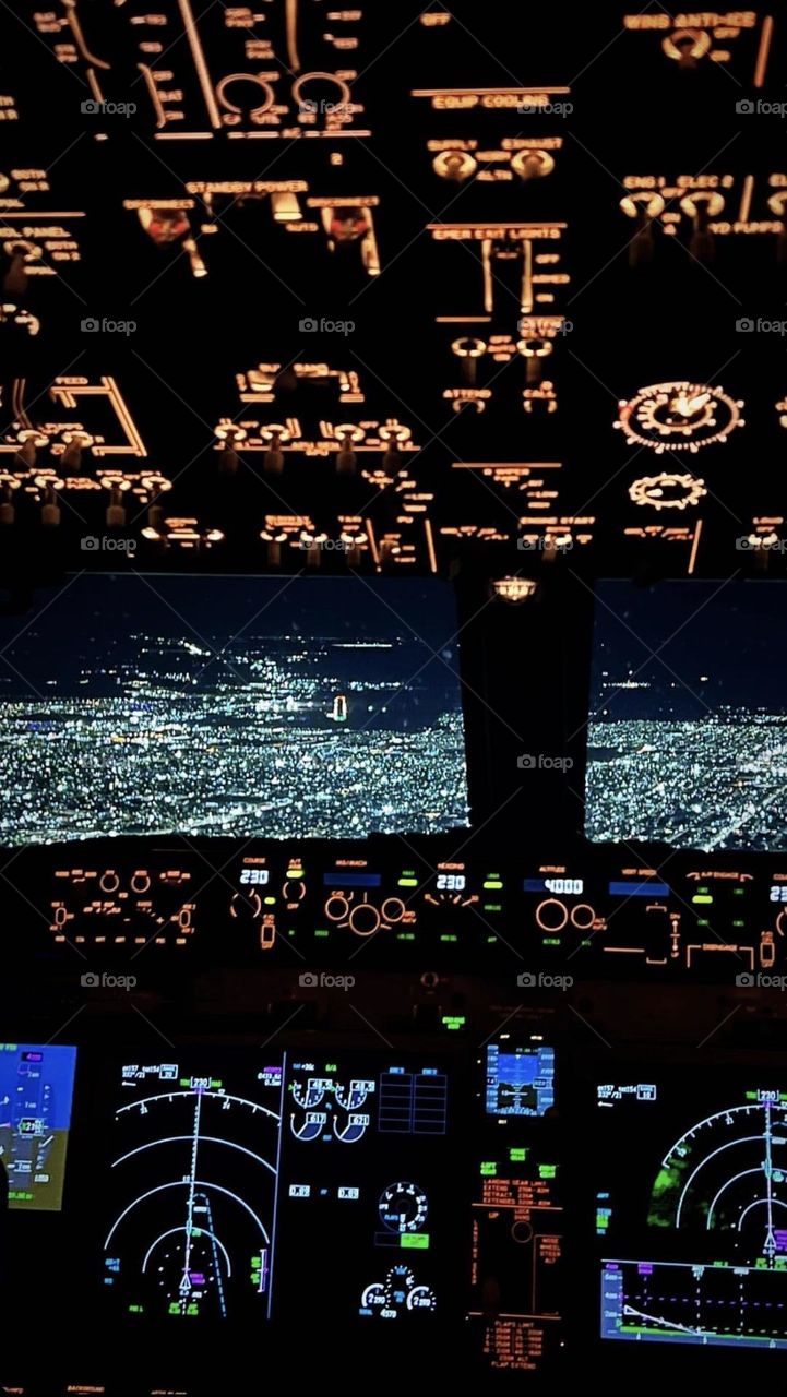 Love aviation, foto desde cabina 