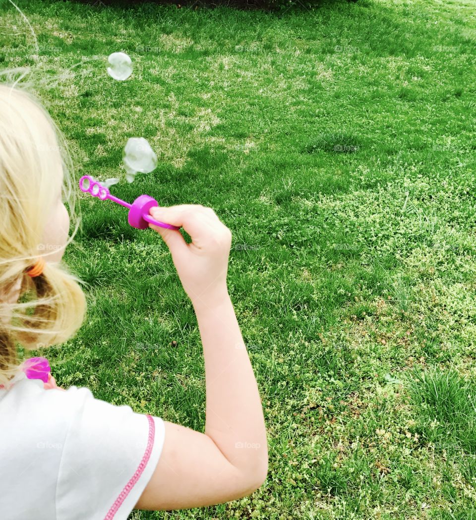 Bubble Forming on stick