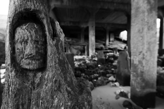 Face In Wood