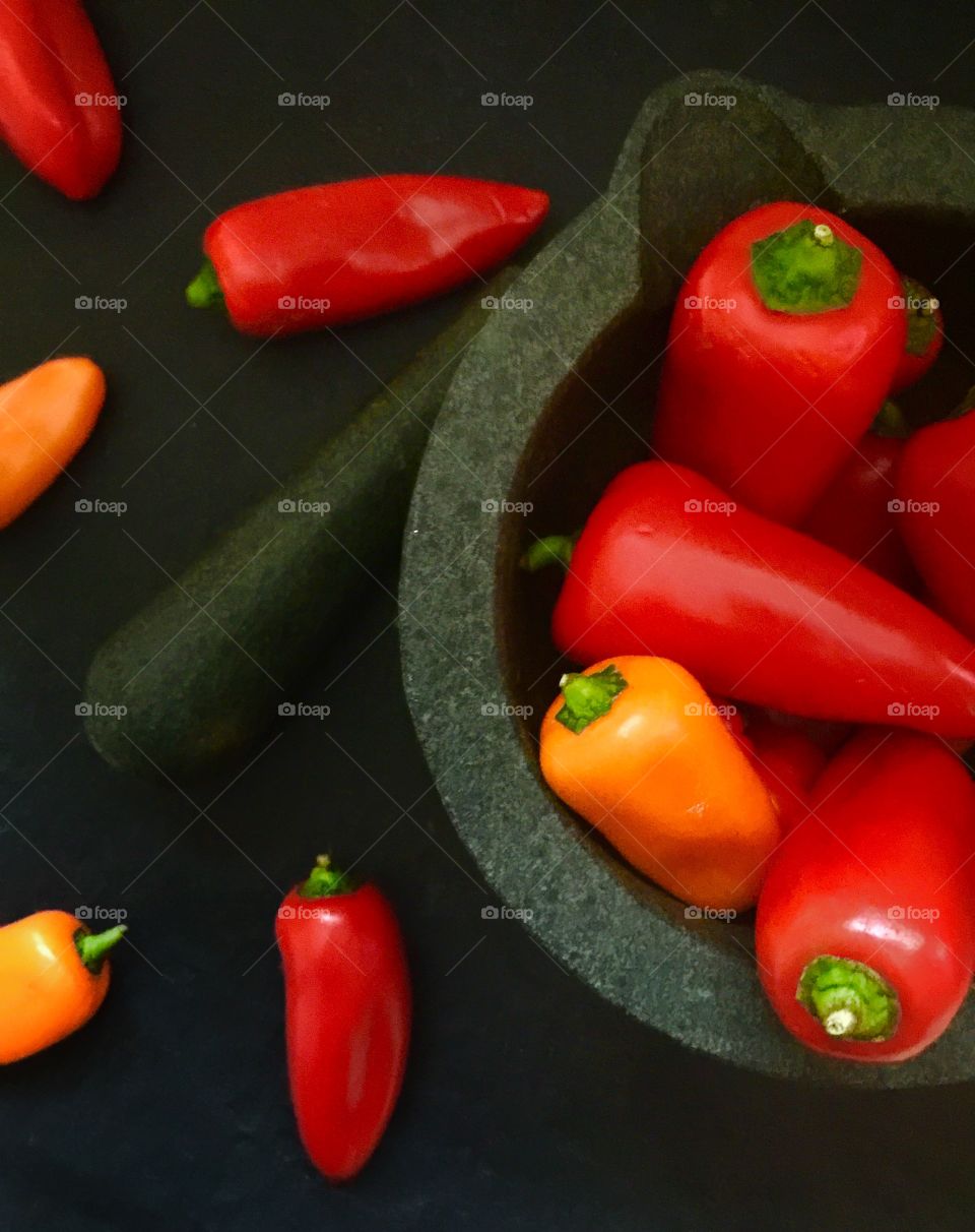 Hot chillies 