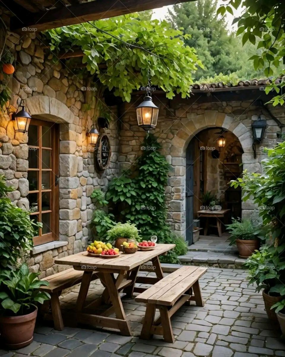 Glory be to God, the magnificent and picturesque view and the natural green trees are a view that is nothing more wonderful than it