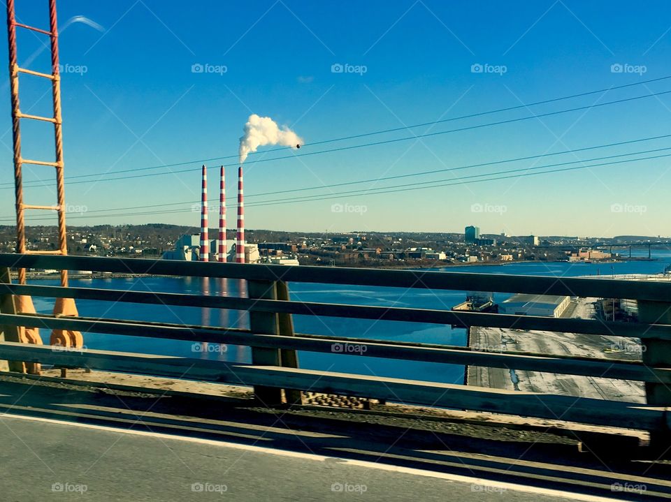 View from the bridge