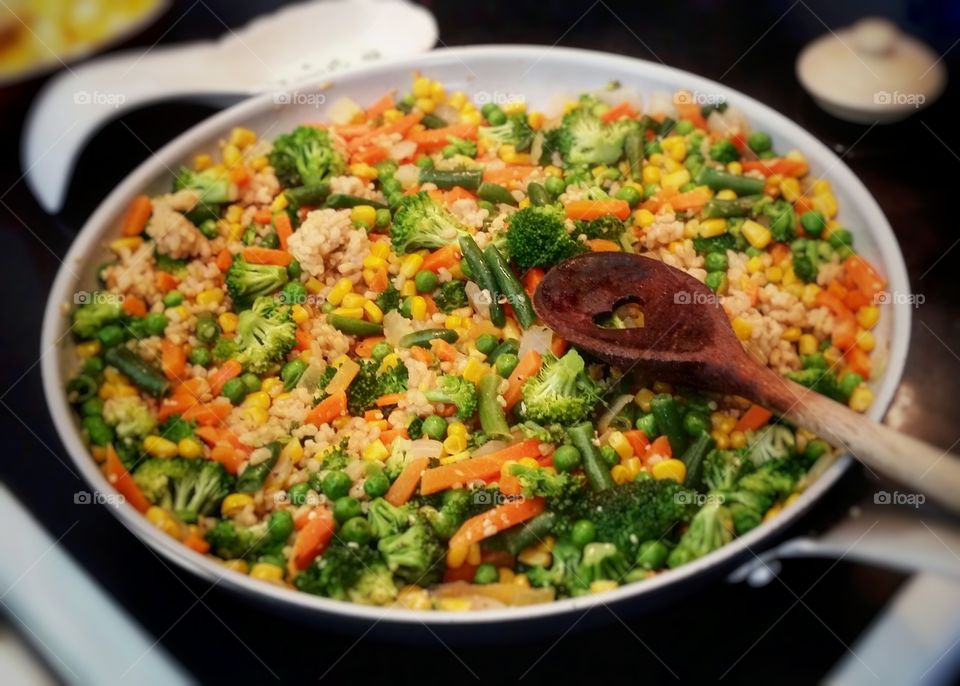 Vegetable Fried Rice